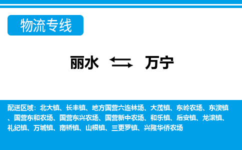 麗水到萬(wàn)寧物流專(zhuān)線(xiàn)-麗水至萬(wàn)寧貨運(yùn)公司